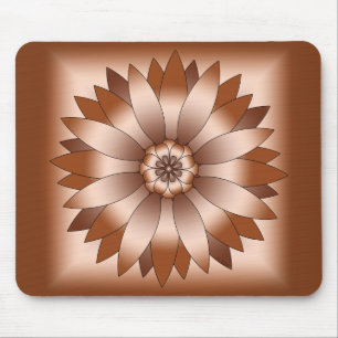 Copper Rosette Mouse Mat