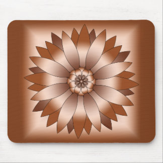 Copper Rosette Mouse Mat