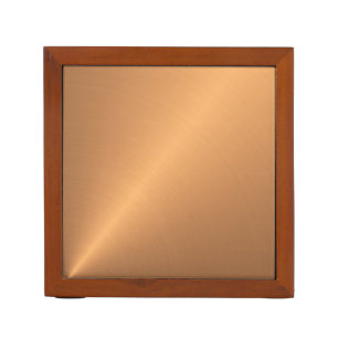 Copper Shine Angle Desk Organiser