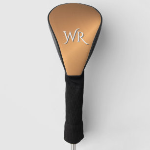 Copper Shine Personal Initials Golf Head Cover