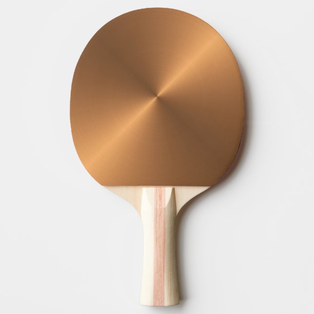 Copper Shine Ping Pong Paddle (Front)