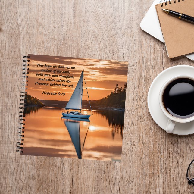 Copper Sky Sailboat Spend Time w Jesus Journal (Creator Uploaded)