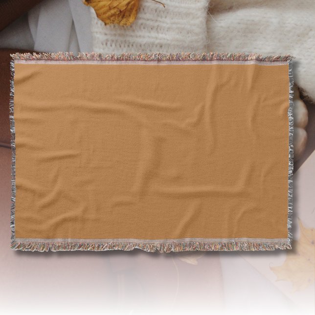 Copper Solid Colour | Classic | Elegant Throw Blanket (Creator Uploaded)