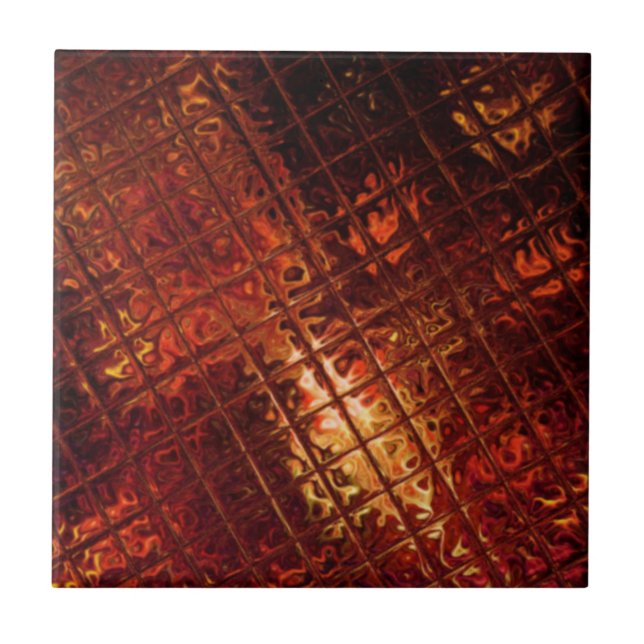 Copper Tiles Tile or Trivet (Front)