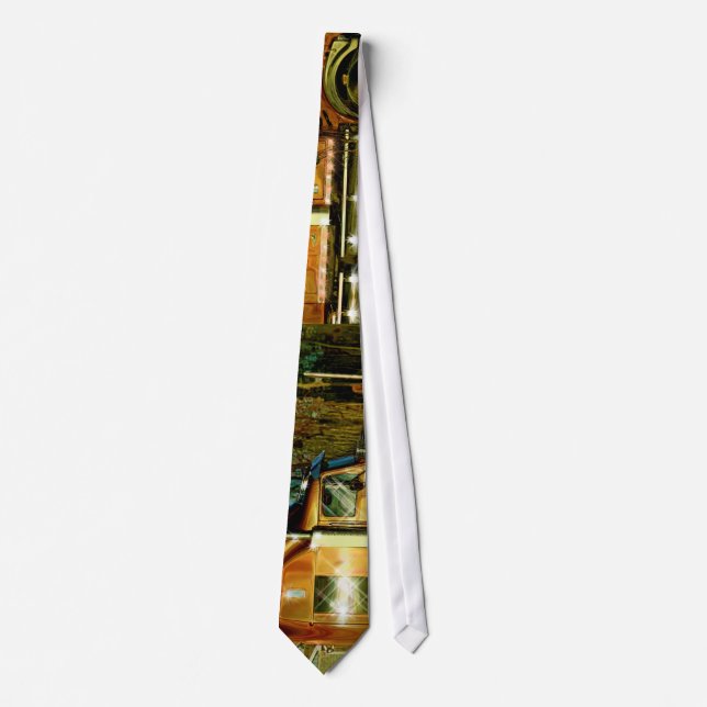 COPPER TRUCK BIG RIG TRUCKERS Fashion Tie (Front)