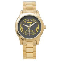 Copper wedding anniversary 7  years