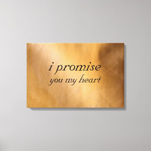 Copper Wedding Canvas Print