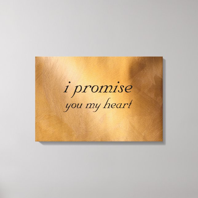 Copper Wedding Canvas Print (Front)
