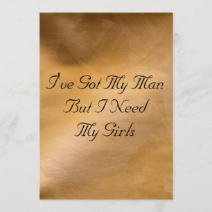 Copper Wedding Invitation