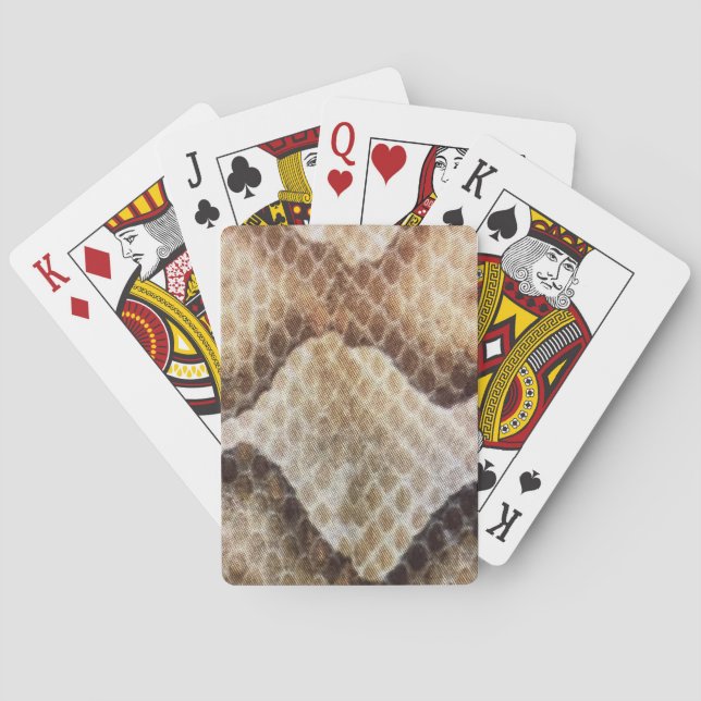 Copperhead Snake Playing Cards (Back)