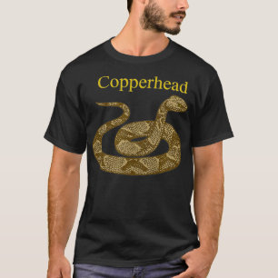 Copperhead Snake Venomous Pit Viper Reptile T-Shirt