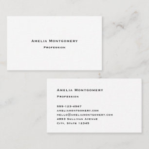 Copperplate Bold Business Card Template