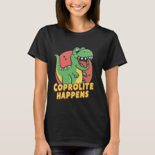 Coprolites Fossil Dinosaur Dung Fossilised Faeces T-Shirt