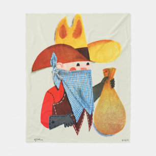 Cops and Robbers Fleece Blanket