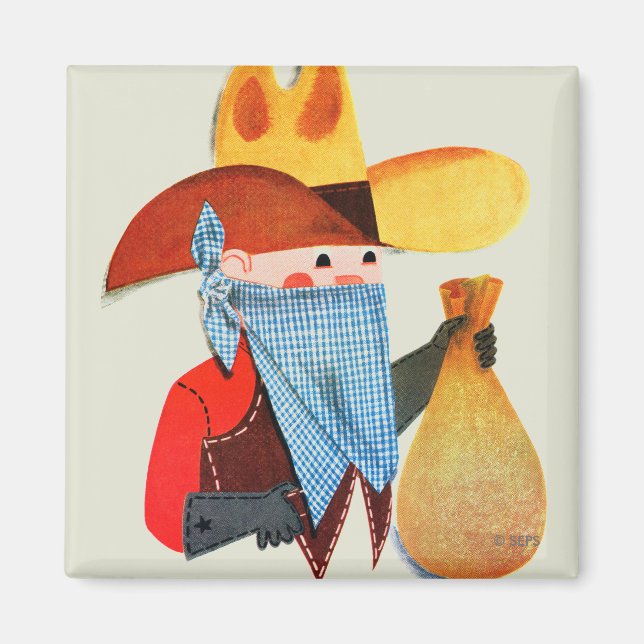 Cops and Robbers Magnet (Front)