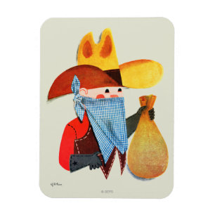 Cops and Robbers Magnet