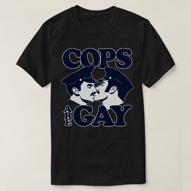 Cops Are Gay Baby Bodysuit (Design Front)