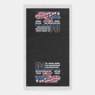 Cops for Trump - Trump 2020 Napkin