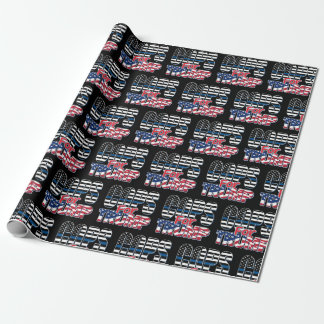 Cops For Trump Wrapping Paper