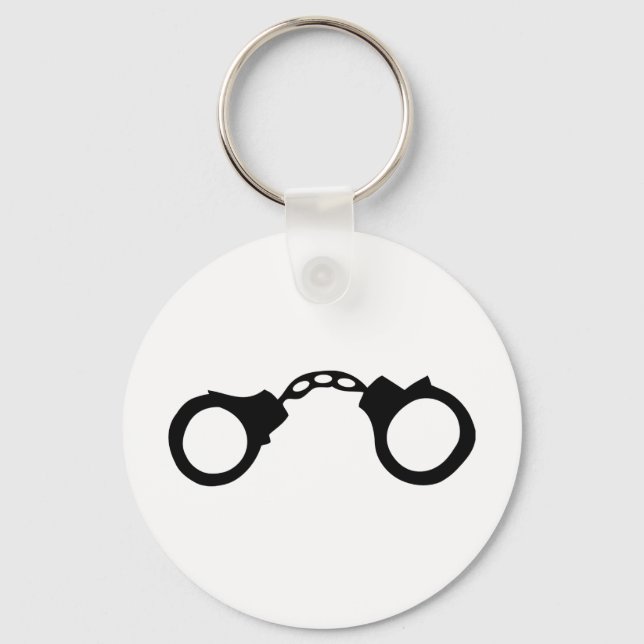 cops handcuffs key ring (Front)