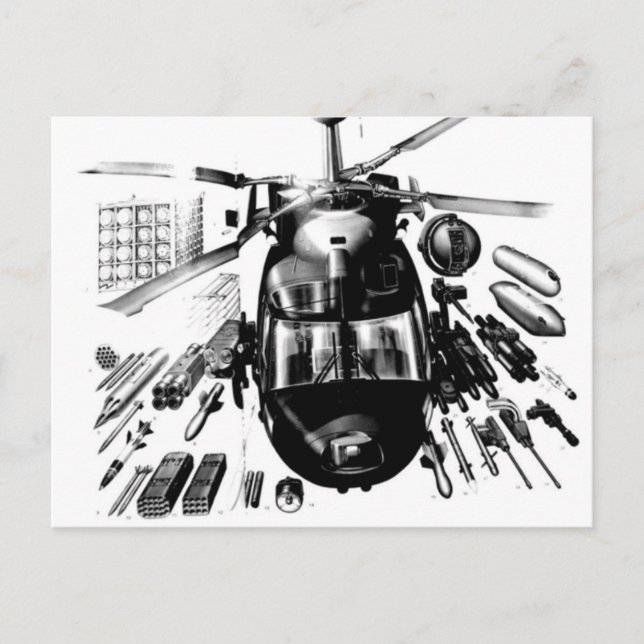 Copter Postcard (Front)