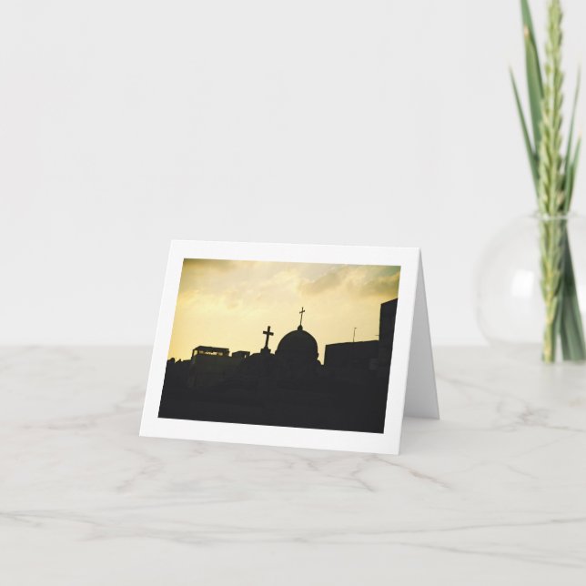 Coptic Cairo Holiday Card (Front)