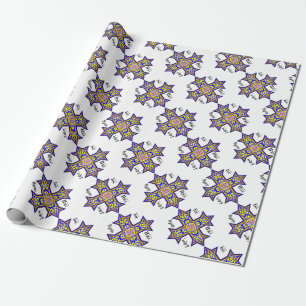 Coptic Cross Christmas Wrapping Paper