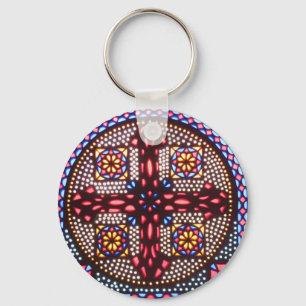 Coptic Cross Key Ring