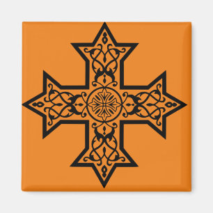 Coptic Cross Magnet