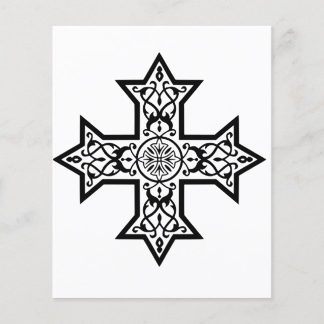 Coptic Cross Premium Fine Art (Front)