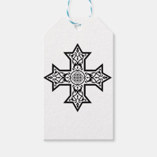 Coptic Cross Premium Fine Art Gift Tags