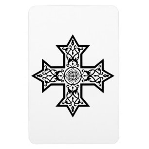 Coptic Cross Premium Fine Art Magnet