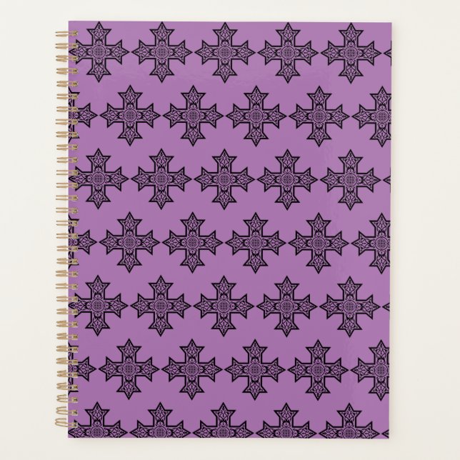 Coptic Cross Premium Fine Art Planner (Front)