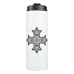 Coptic Cross Premium Fine Art Thermal Tumbler