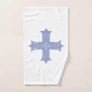 Coptic Cross Symbol of Egyptian Christianity Hand Towel