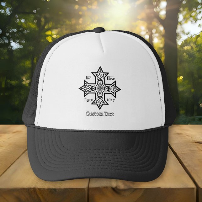 Coptic Cross Trucker Hat (Creator Uploaded)