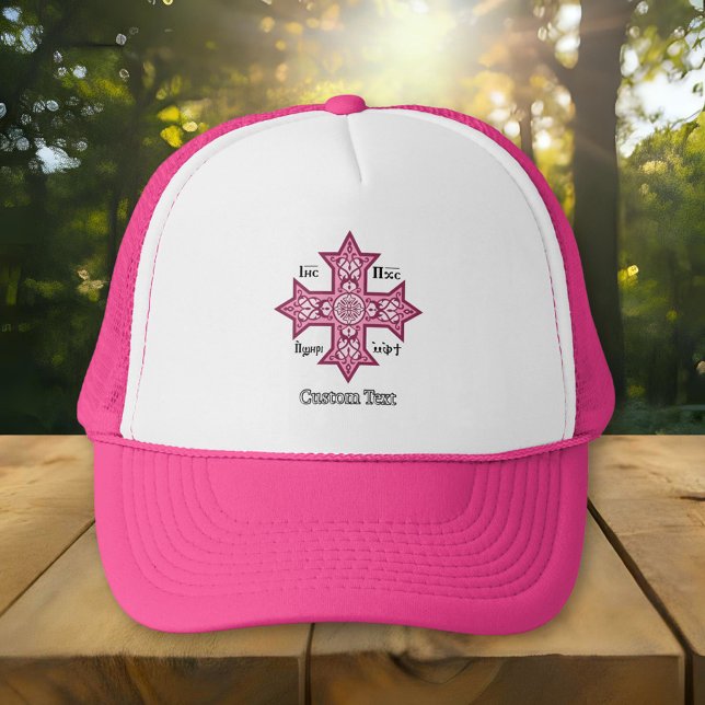 Coptic Cross Trucker Hat (Creator Uploaded)