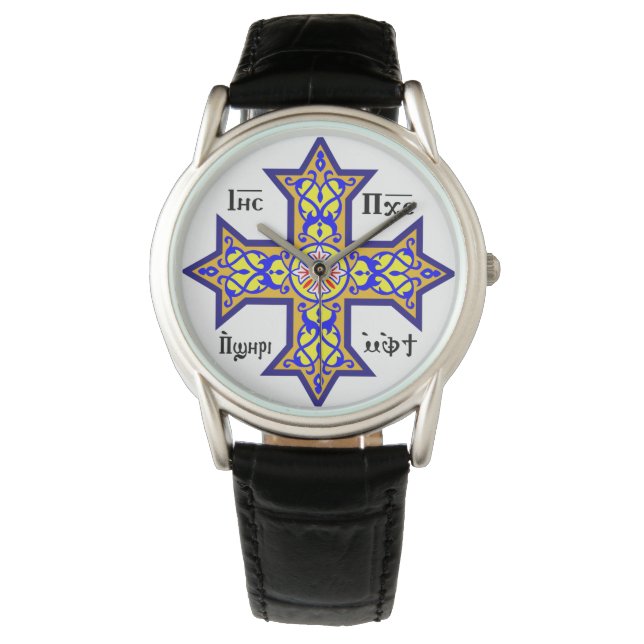 Coptic Cross Watch (Front)