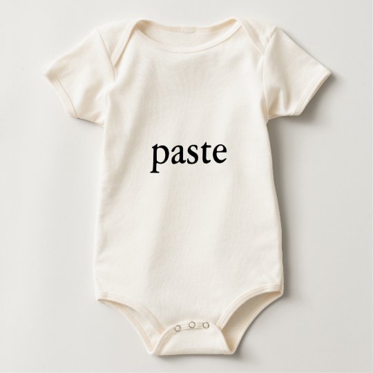 copy and paste baby bodysuit