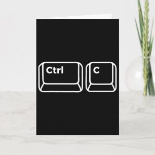 Copy And Paste Dad Shirt Matching Father Daughter Card