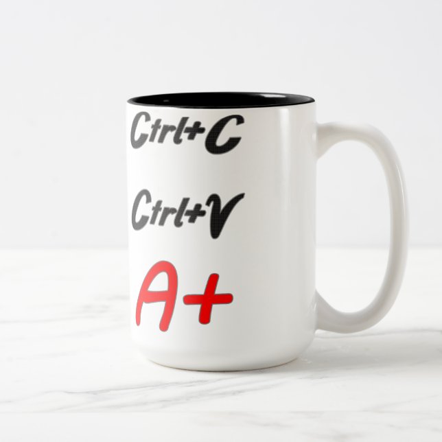Copy and Paste Mug (Right)