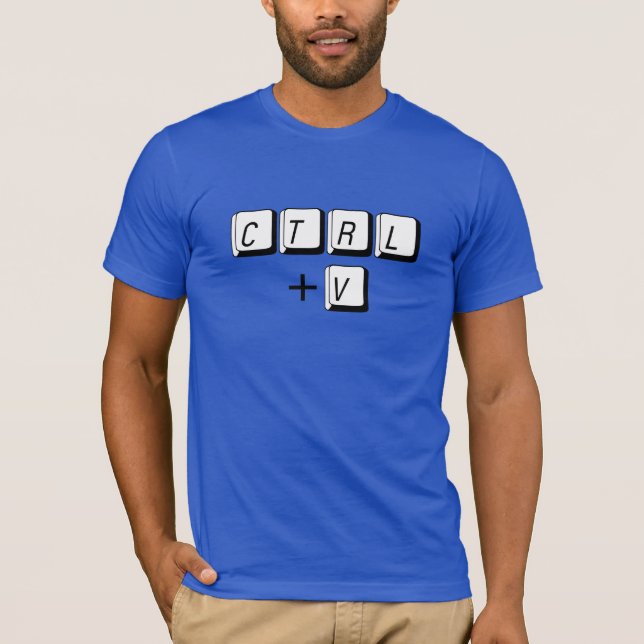 COPY AND PASTE RIGHT -.png T-Shirt (Front)