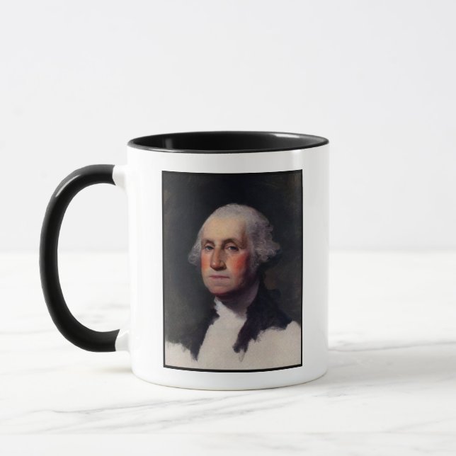 Copy Anthaeneum George Washington, Gilbert Stuart  Mug (Left)