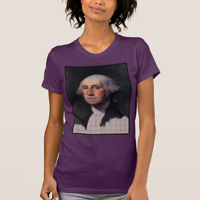 Copy Anthaeneum George Washington, Gilbert Stuart  T-Shirt (Front)