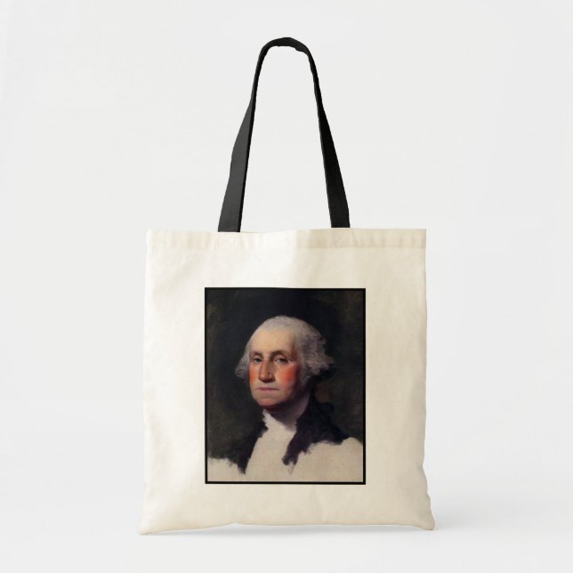Copy Anthaeneum George Washington, Gilbert Stuart  Tote Bag (Front)