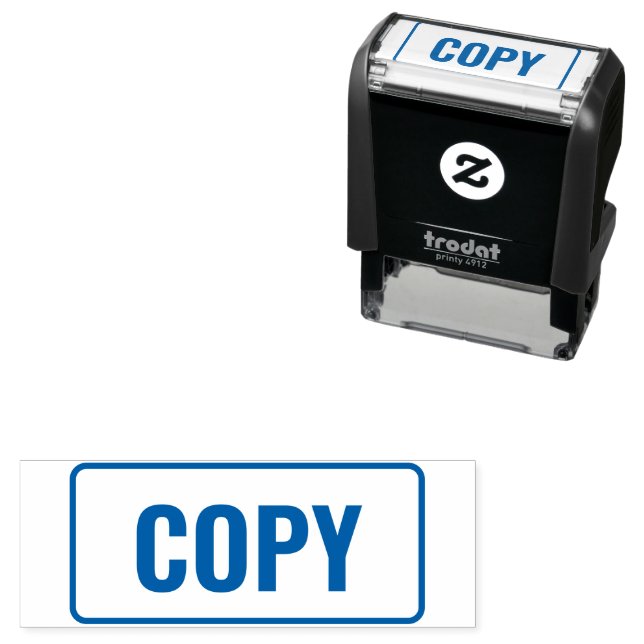 Copy Business Office Self-inking Stamp (In Situ)