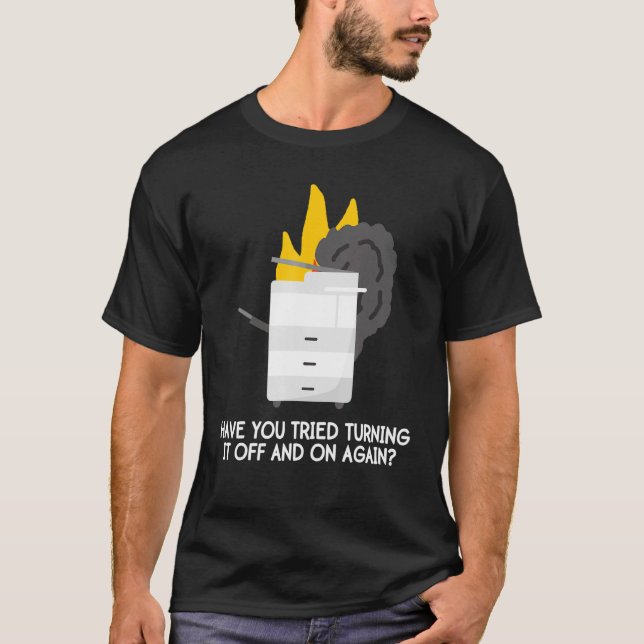 Copy Machine Meme Secretary Photocopier Office Adm T-Shirt (Front)