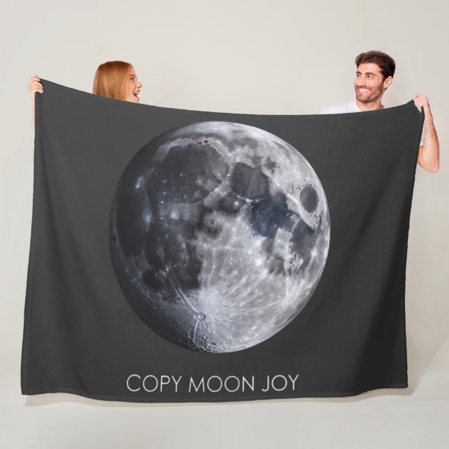 Copy Moon Joy Fleece Blanket (In Situ)