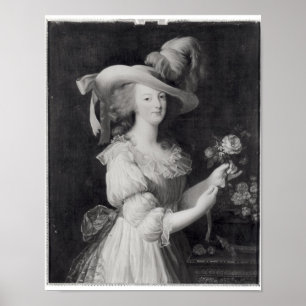 Copy of a Portrait of Marie-Antoinette Poster