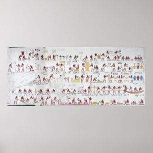 Copy of a relief from the Tomb of Iby Poster